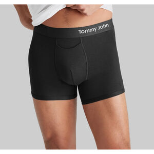 Men's Tommy John Black Boxer Briefs M